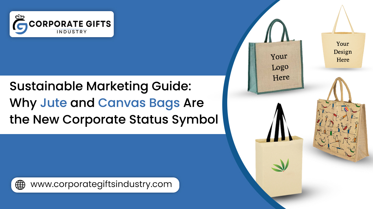 Sustainable Marketing Guide: Why Jute and Canvas Bags Are the New Corporate Status Symbol
