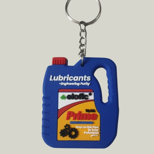Custom Shape Silicone Keychains