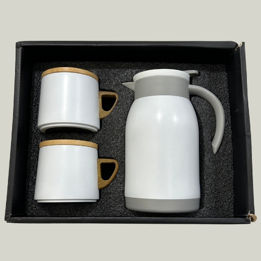 Premium Flask Mug Set