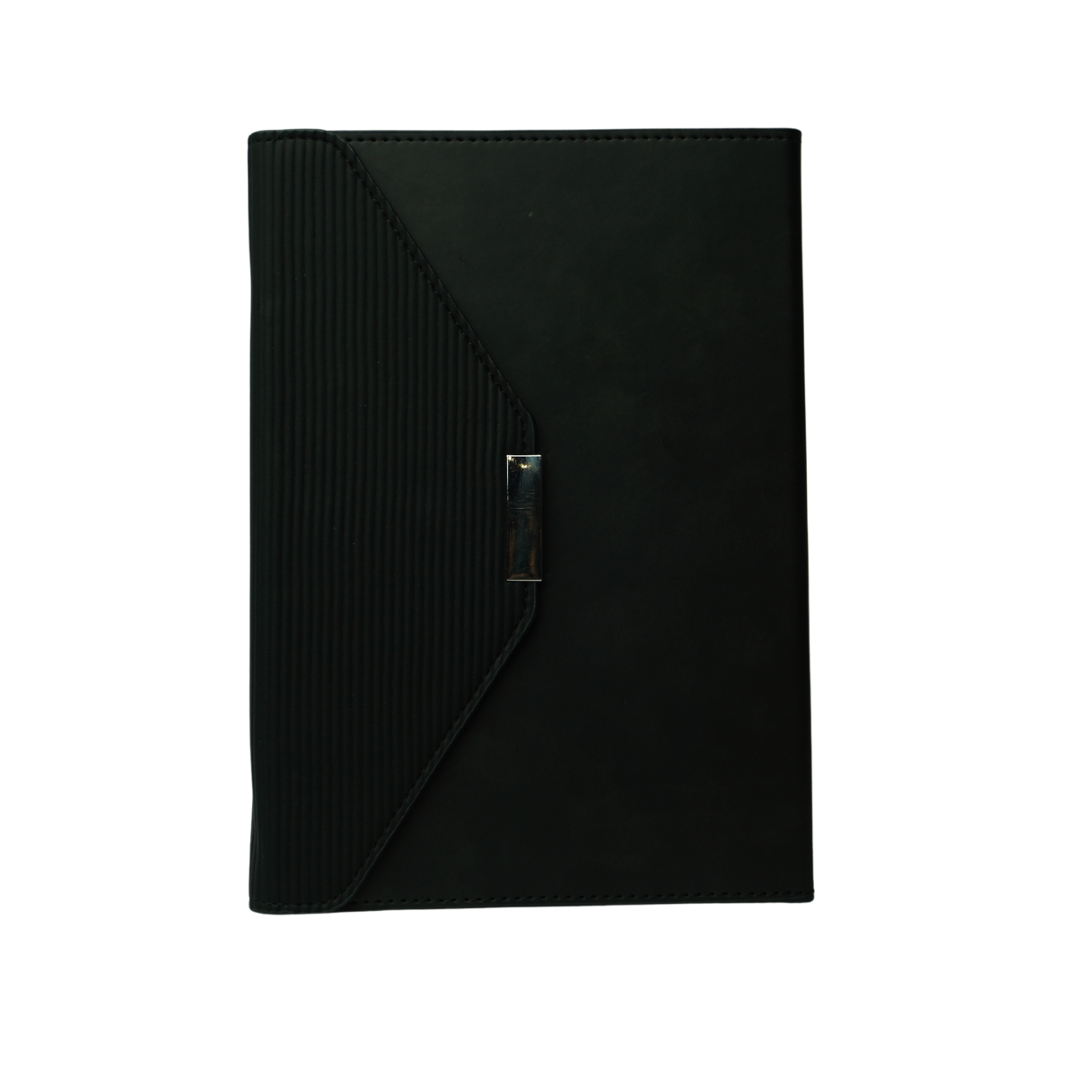 Black Hardbound Leather Notebook