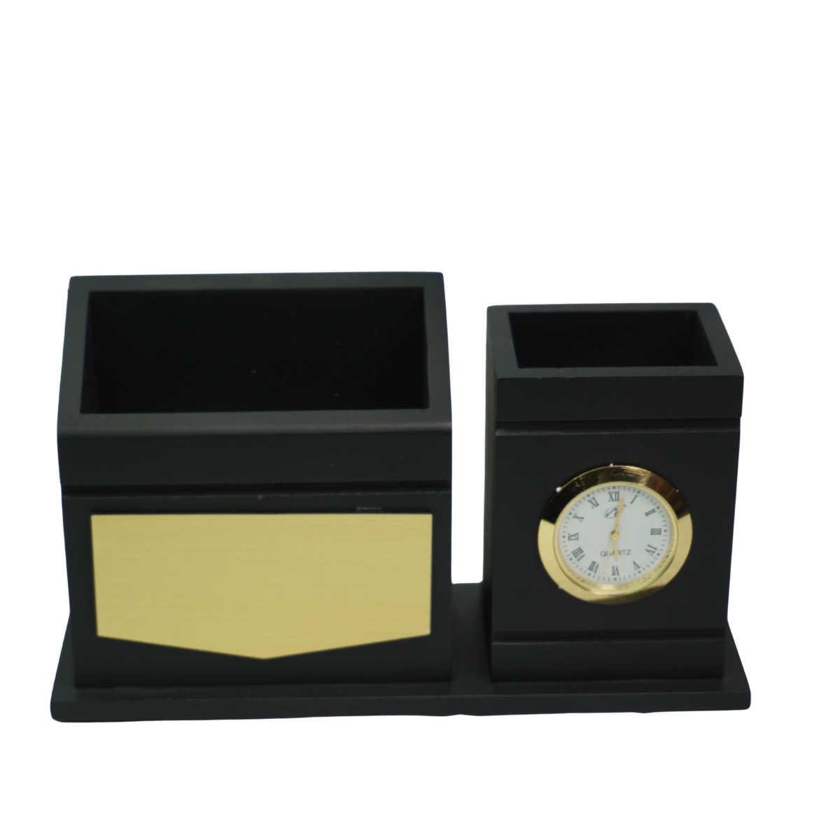 Matte Black Personalized Pen Stand