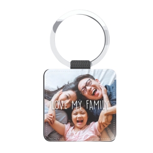 Personalized Photo Crystal Key Chain