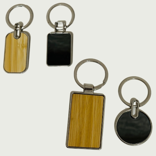 Metal And Wooden Keychains For Branding