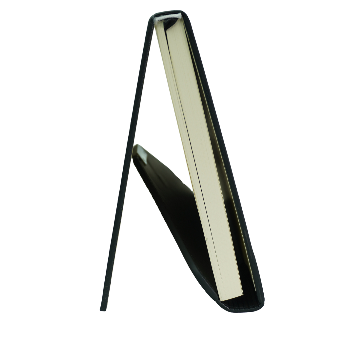 Black Hardbound Leather Notebook