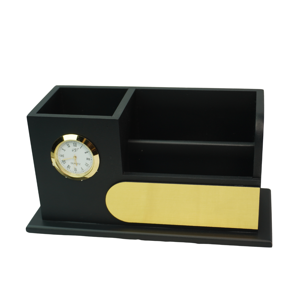 Pen Stand with Wooden Calendar for Office Table