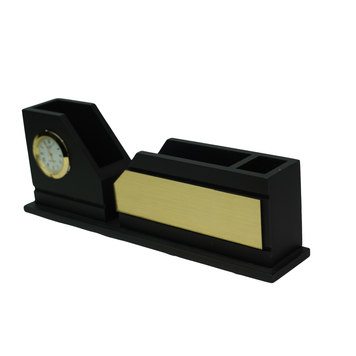 Mobile Holder Desk Organizer with Clock