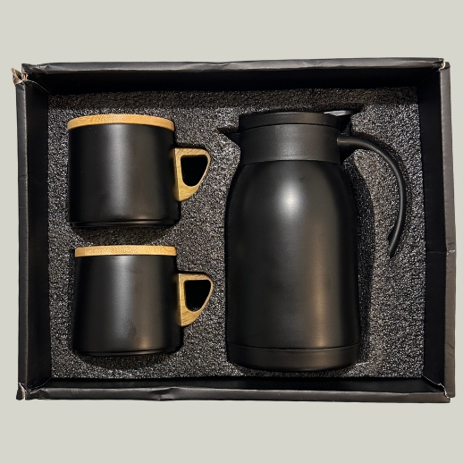 Premium Flask Mug Set