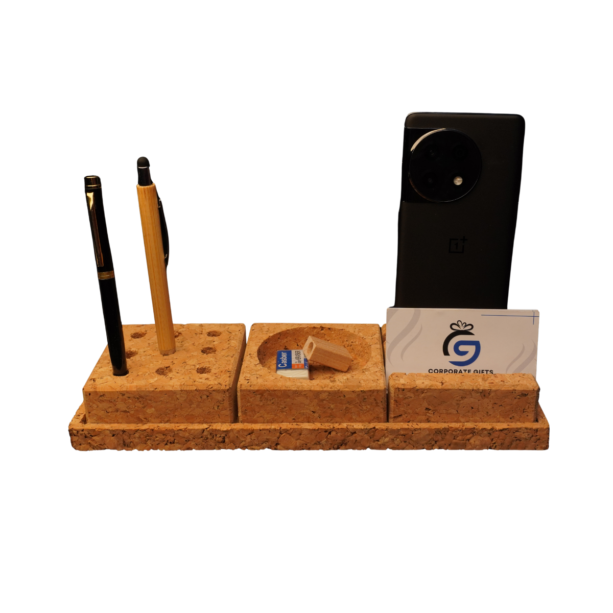 Eco-friendly Cork 3 in 1 Organizer