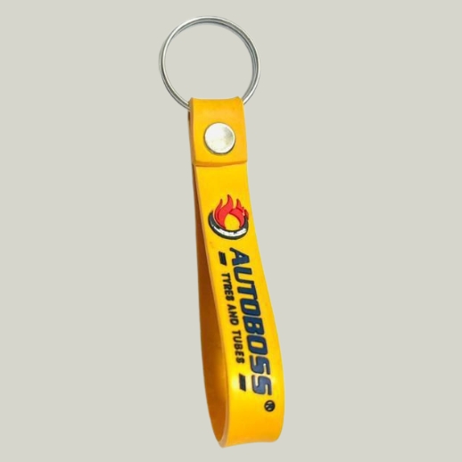Corporate Strap Silicone Keychains