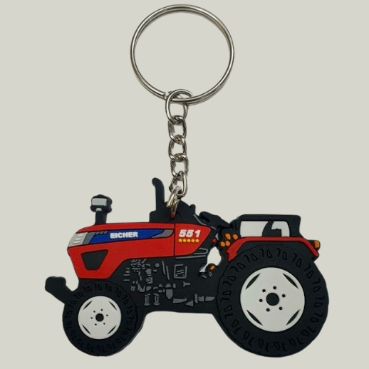 Product Shape Silicone Keychains