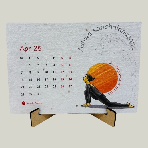 Desk Calendar With Company Branding