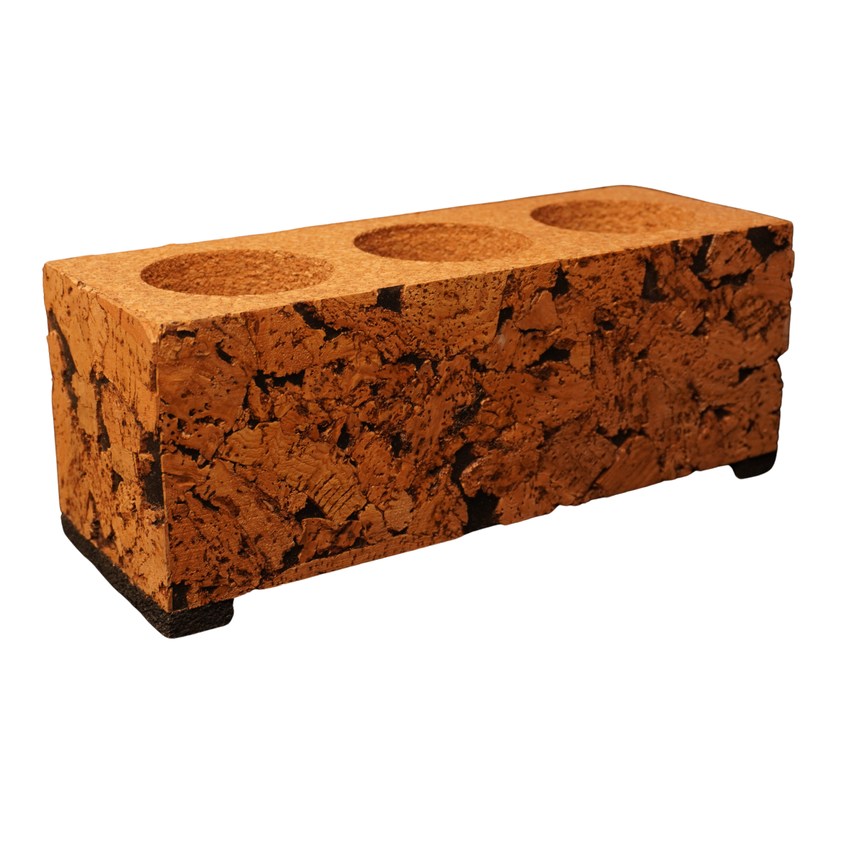 Eco-friendly Cork Cutlery Holder