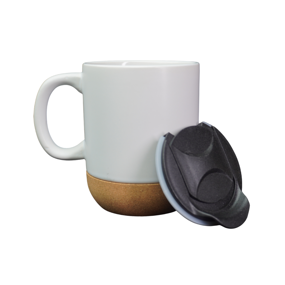 Vacuum Insulated Mugs 350ml Approx. with a Cork Base