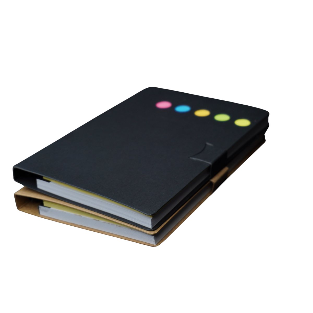Foldable Black Sticky Notes Organizer